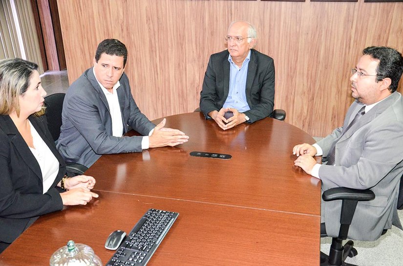 Titular da Seprev foi recebido pelo Diretor-Geral do Tribunal de Contas