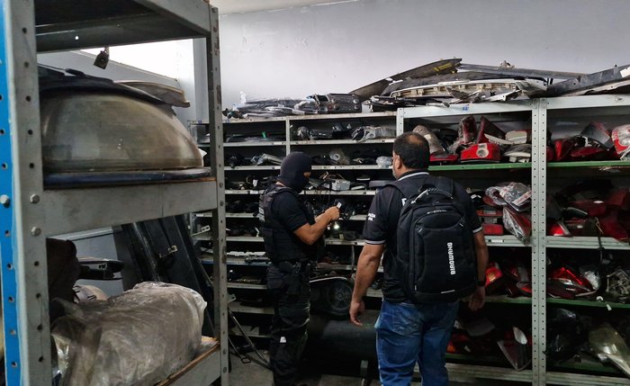 Quadrilha que roubava e revendia peças é alvo de operação em Maceió