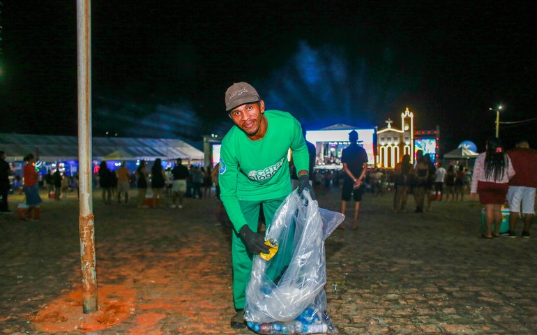 ASCAMARE arrecada cerca de 700 quilos de materiais recicláveis nos 2 dias de evento do Coruripe Arretado