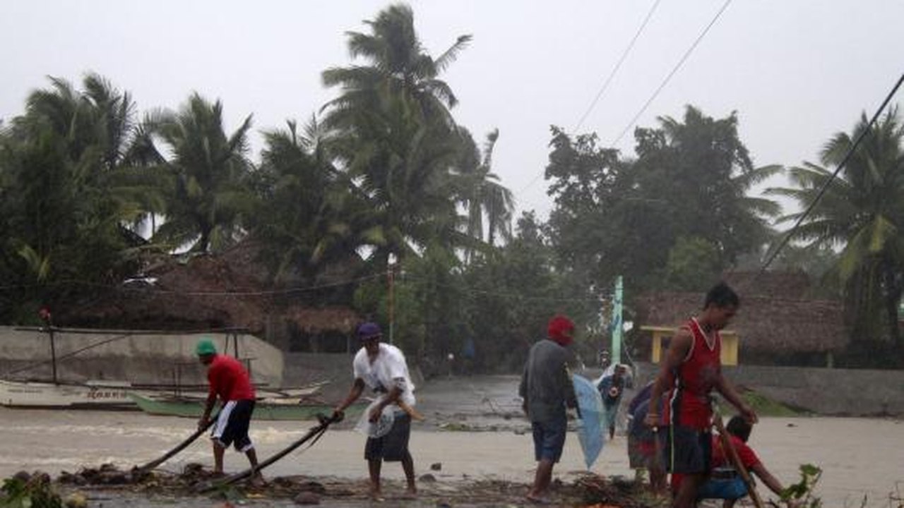 OIT: Tufão Hagupit afetou 800 mil trabalhadores nas Filipinas