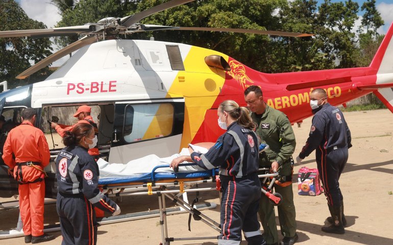 Aeromédico assegura transferência de paciente cardíaco entre hospitais de Rio Largo e Coruripe