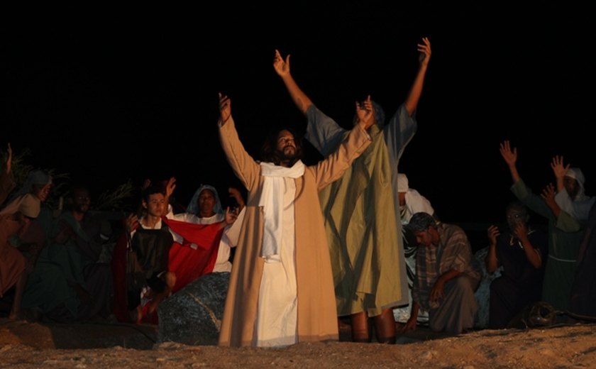 Paixão de Cristo: Palmeira encerra apresentação na Serra do Goiti