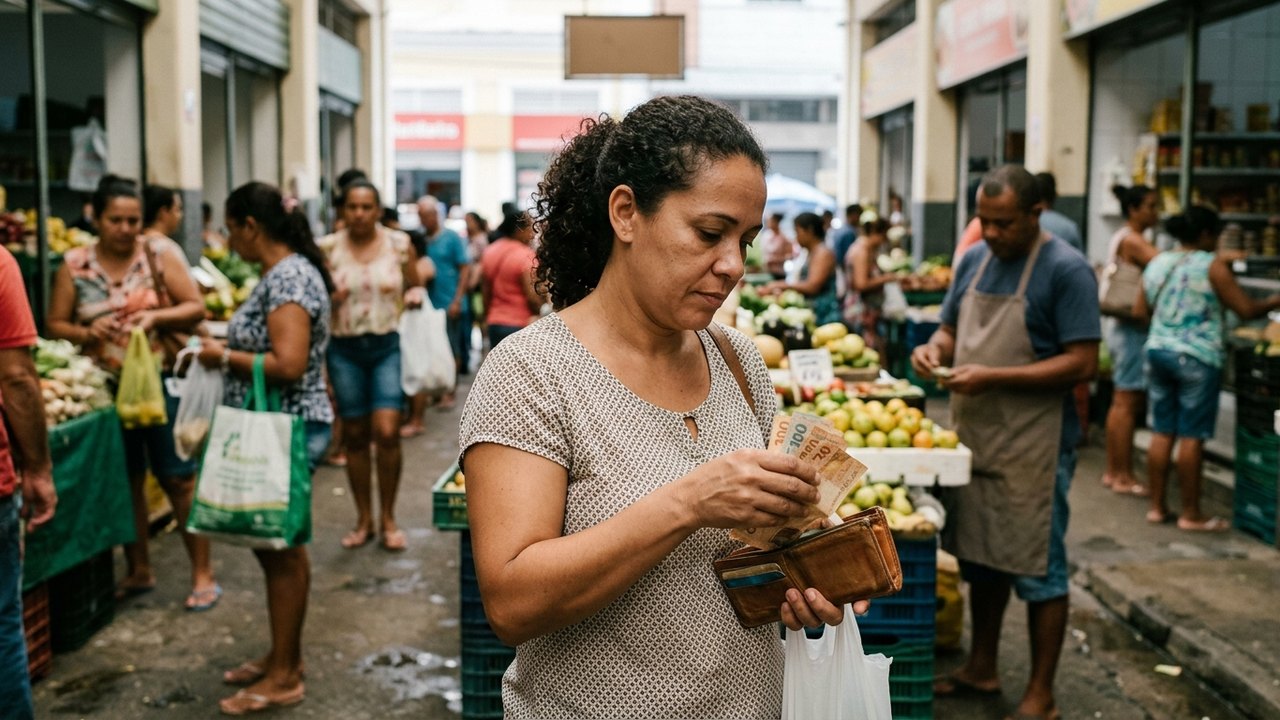 Renda média no Brasil atinge recorde de R$ 2.264 em 2025, alta de 6,9%