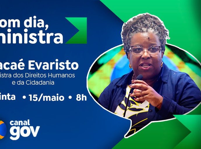 Macaé Evaristo detalha Semana de Enfrentamento à Violência Sexual contra Crianças e Adolescentes no Bom dia, Ministra