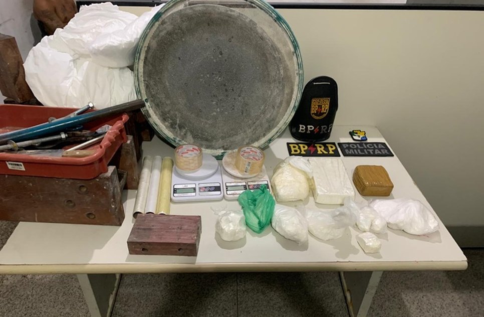 Polícia fecha laboratório utilizado para refinar cocaína em Nossa Senhora do Socorro / Foto: Foto: SSP/Divulgação