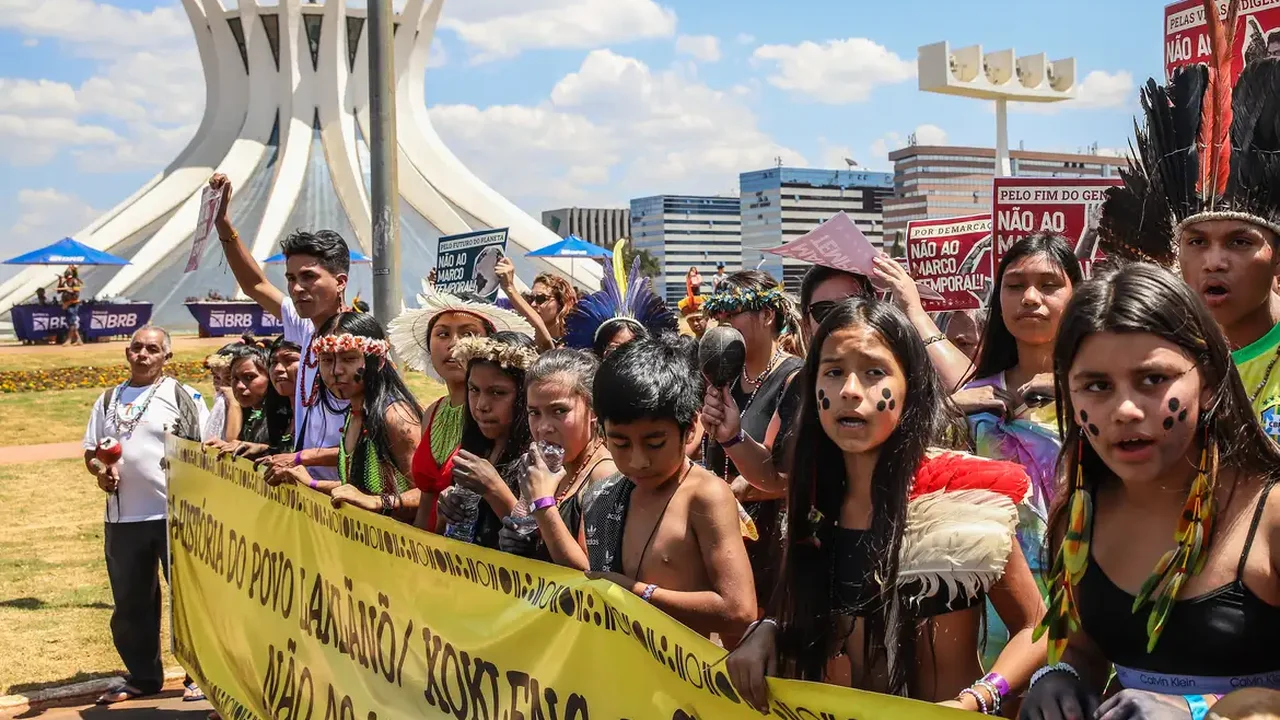 O que significa o protesto contra o marco temporal?