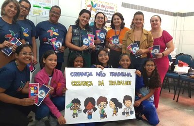 Cerest Maceió promove ação educativa em escola sobre trabalho infantil