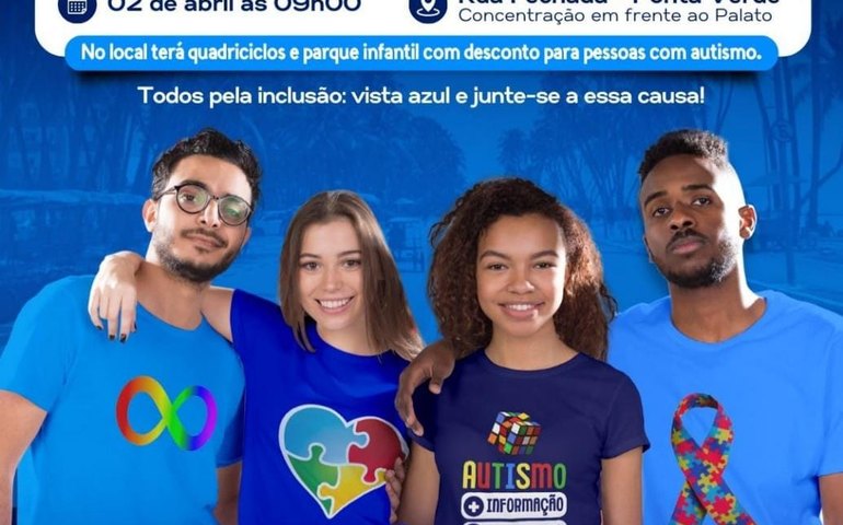 AMA Alagoas realiza movimentação de conscientização sobre autismo