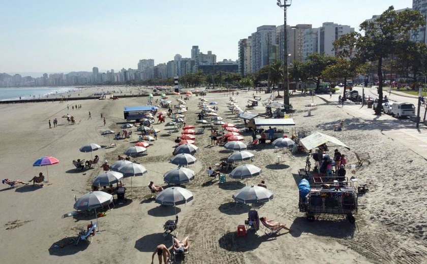 Secretaria recomenda que banhistas evitem mar por 24 horas após chuva