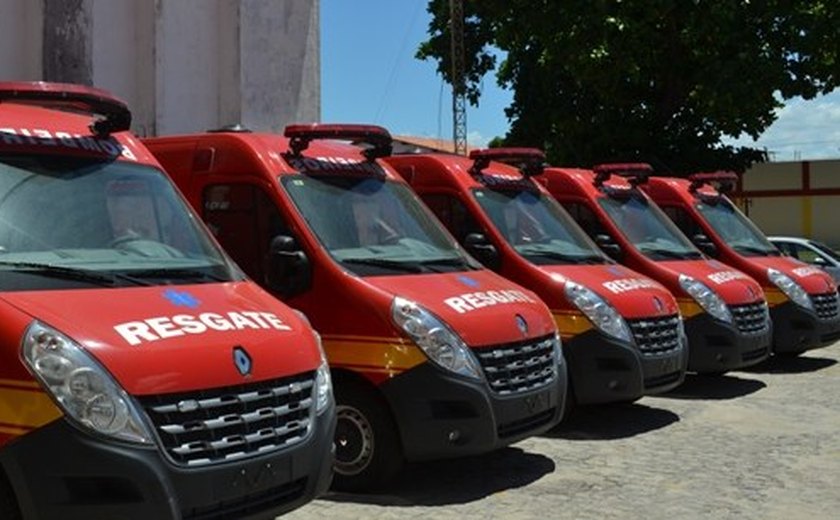 Corpo de Bombeiros recebe seis novas unidades de resgate