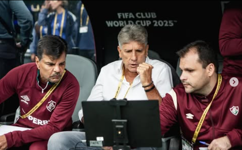 Renato Gaúcho usa queda do Flamengo em estratégia do Fluminense contra a Inter: 'Erro zero'