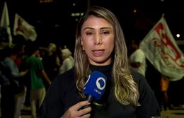 Mulheres protestam no Museu da República contra PL do Aborto