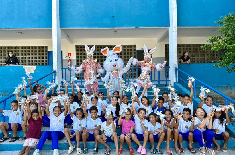 Parque Shopping Maceió promove Páscoa Solidária e leva alegria a crianças do Lar São Domingos