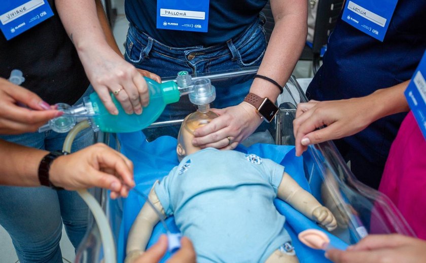 Enfermeiros de Maceió são treinados para atenção integrada à saúde neonatal