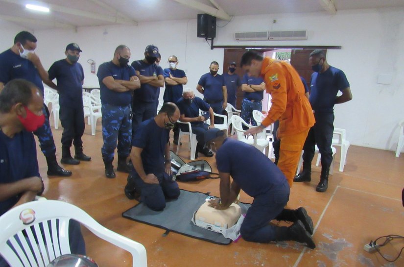 Guardas patrimoniais de Penedo são capacitados sobre primeiros socorros