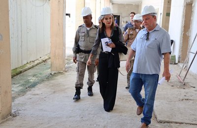 MPAL visita Quartel Geral da PM para acompanhar andamento das obras de reforma e cobrar celeridade