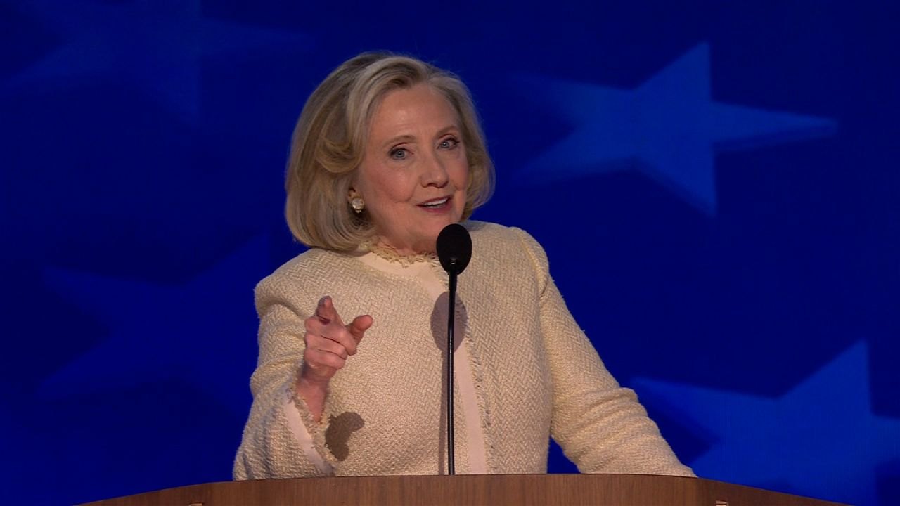 Análise: Hillary Clinton faz o discurso de sua vida na convenção de Kamala