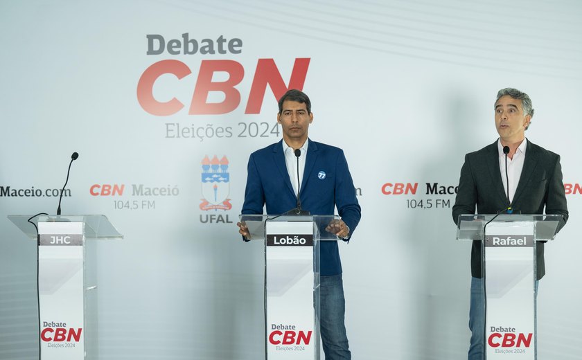 Rafael Brito se destaca em debate e critica ausência de JHC