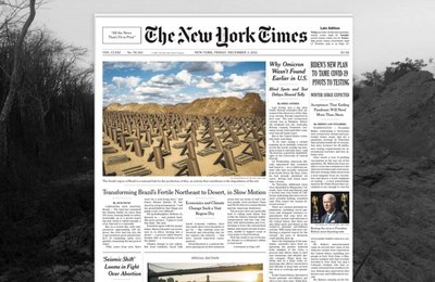 Reportagem do The New York Times cita pesquisa do Lapis-Ufal sobre desertificação