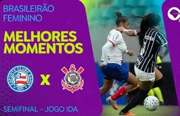 MELHORES MOMENTOS: BAHIA 0 X 1 CORINTHIANS | BRASILEIRÃO FEMININO A1 | SEMIFINAL - JOGO IDA