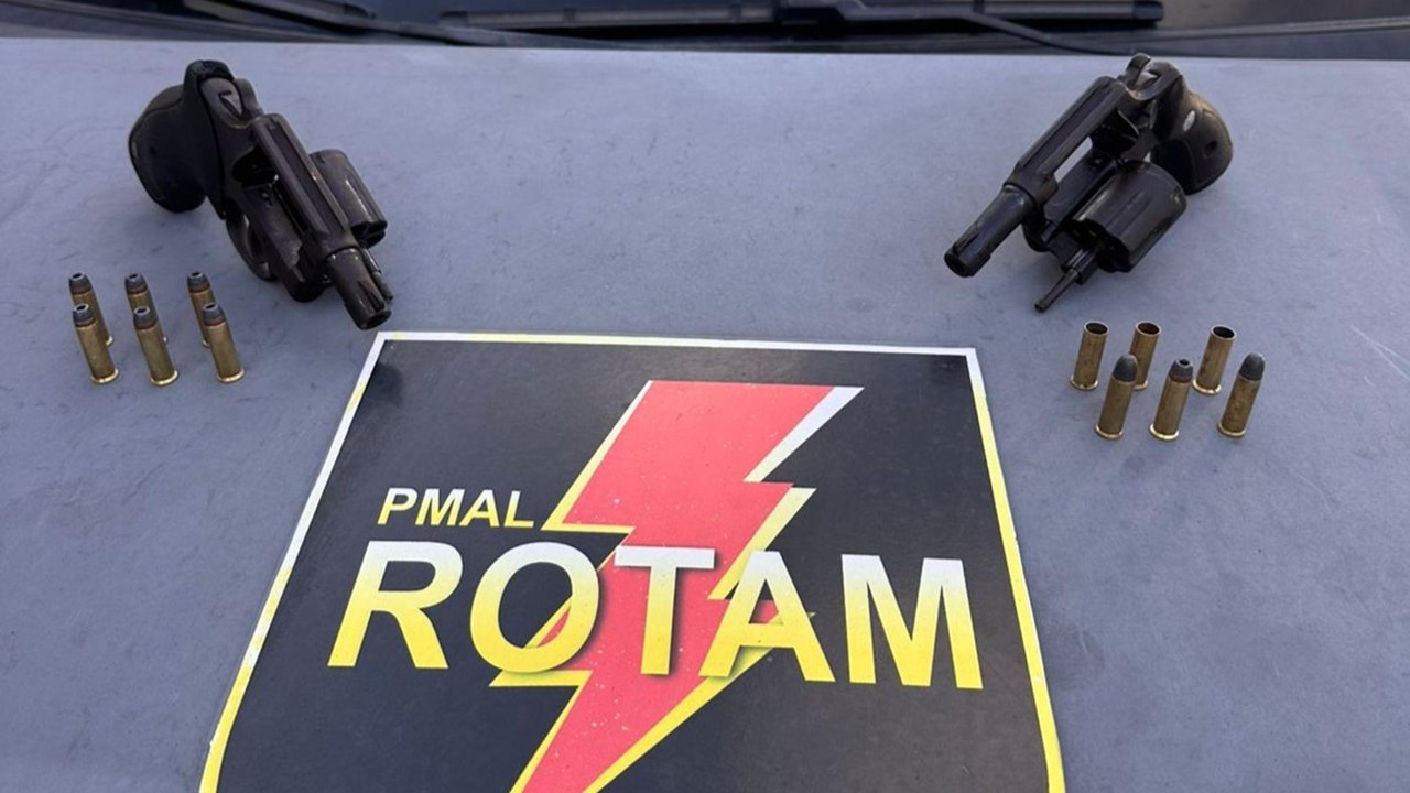 Ação integrada apreende armas de fogo com suspeito de homicídio em Maragogi