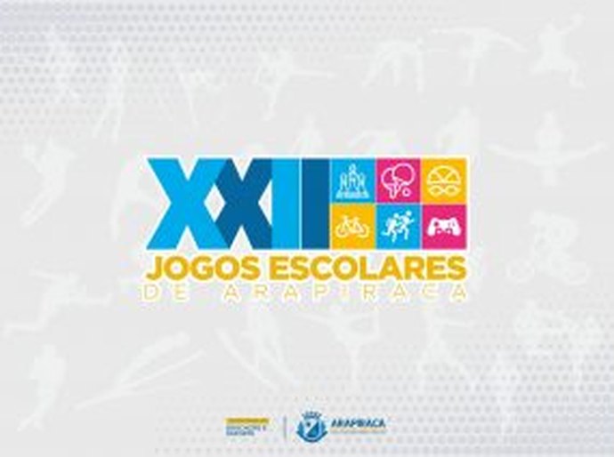 Estão abertas as pré-inscrições dos XXII Jogos Escolares de Arapiraca