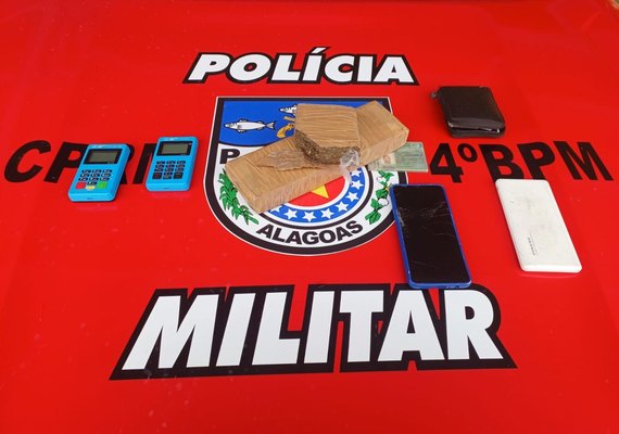 Polícia apreende maconha e arma de fogo em ações distintas em Maceió e Teotônio Vilela