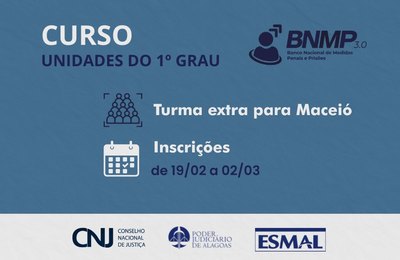 BNMP 3.0 para iniciantes: Esmal oferece turma extra do treinamento para Maceió