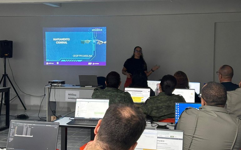 Segurança Pública promove curso de inteligência de dados aplicados para policiais civis e militares