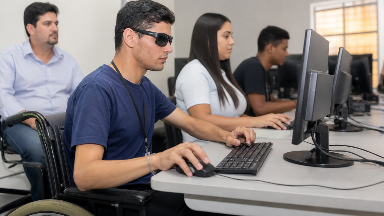 Parceria com empresa cria oportunidades para alunos PCDs em Nova Iguaçu