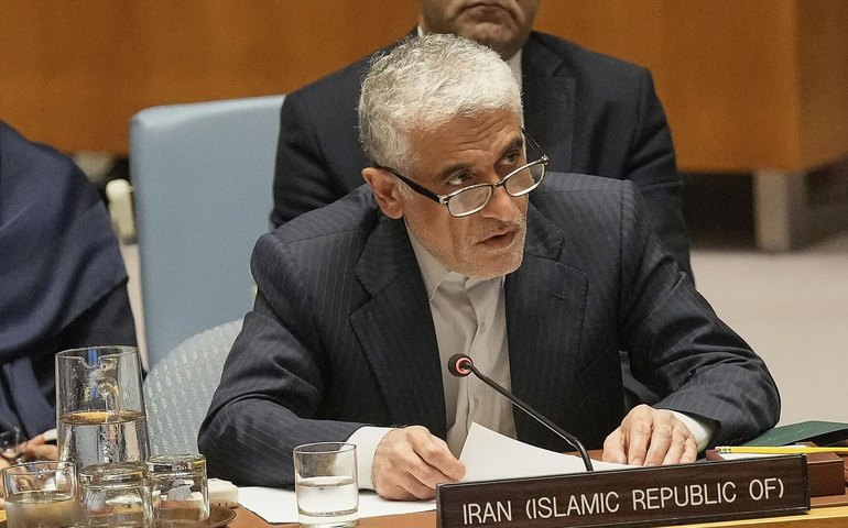 Direito internacional garante defesa de Teerã contra agressão dos EUA, diz representante do Irã na ONU