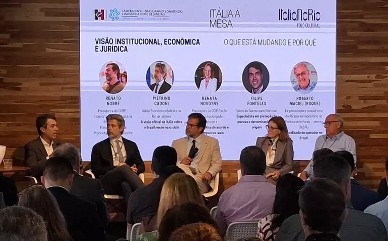 Empresários italianos no Rio se preparam para início de acordo Mercosul-UE