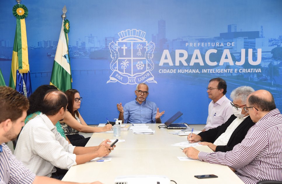 REUNIÃO PREFEITURA / Foto: Ana Lícia Menezes/PMA