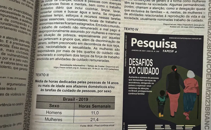 PF investiga vazamento da redação do Enem 2023 em redes sociais