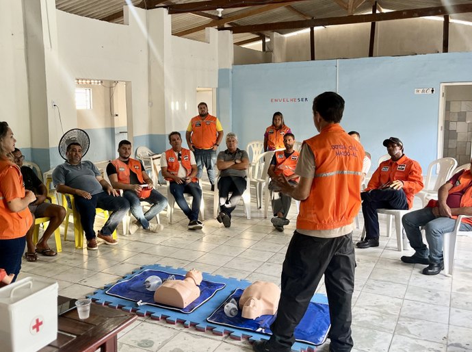 Oficinas de primeiros socorros capacitam Núcleos Comunitários em 30 bairros de Maceió