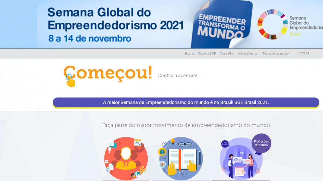 Semana Global de Empreendedorismo conta com ações do Sebrae Alagoas