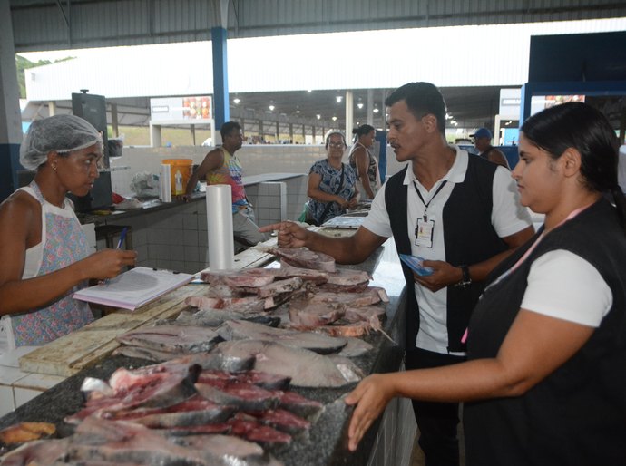 Fiscalização é intensificada durante Semana Santa para garantir qualidade dos pescados em Coruripe