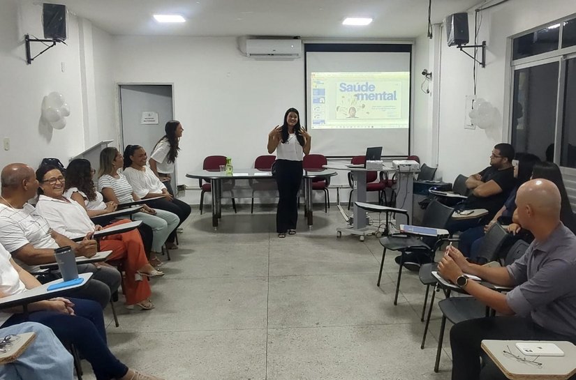 Samu de Maceió promove reflexão sobre saúde mental de profissionais, em evento do Janeiro Branco