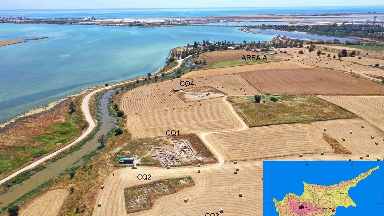 Descobertas em tumbas da Idade do Bronze no Chipre incluem diademas de ouro de 3.400 anos
