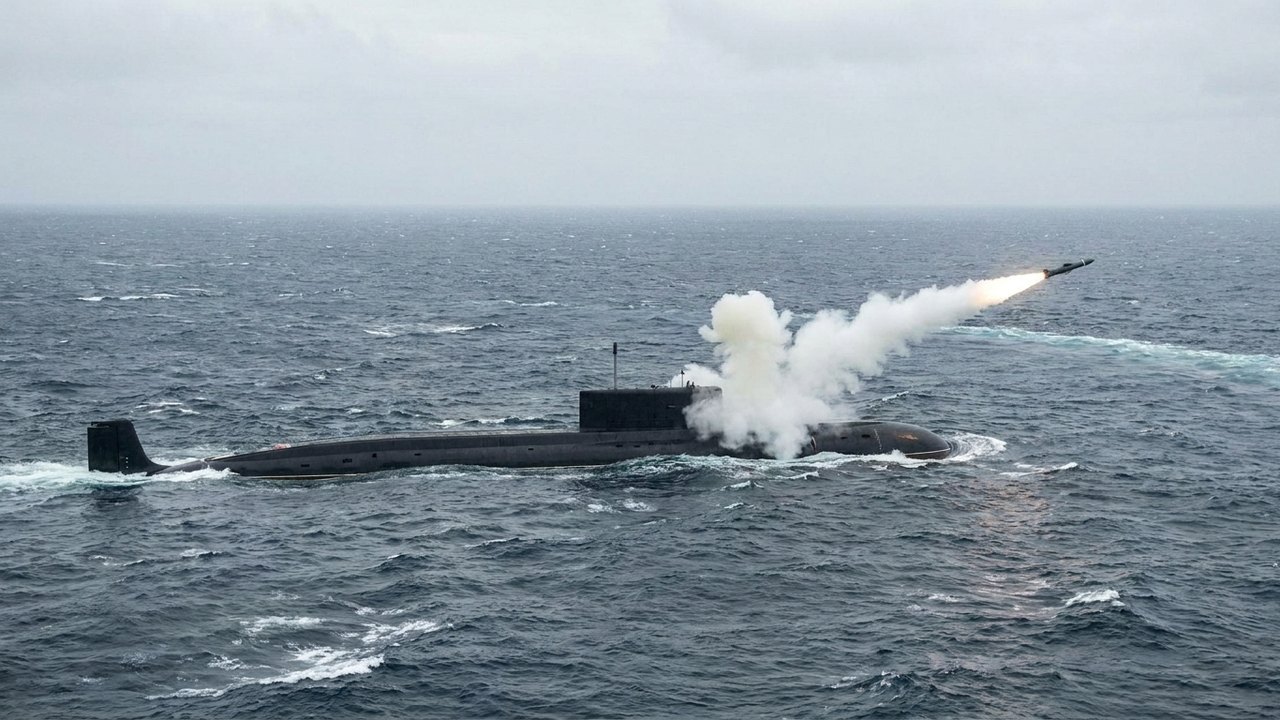 Submarino nuclear russo acerta alvos na terra e no mar em exercício no Oceano Pacífico