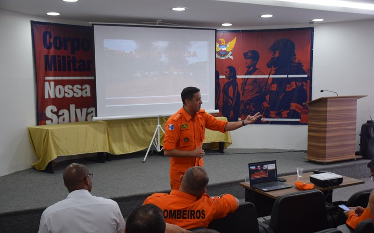 SSP e Corpo de Bombeiros realizam ciclo de palestras sobre o Plano de Defesa de Alagoas