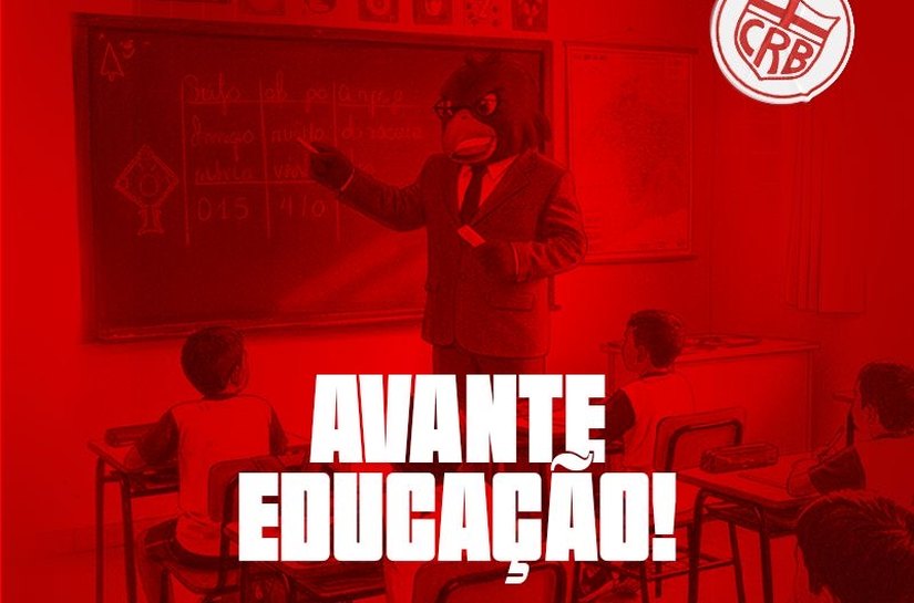 CRB lança ação social “Avante Educação” para a temporada 2026