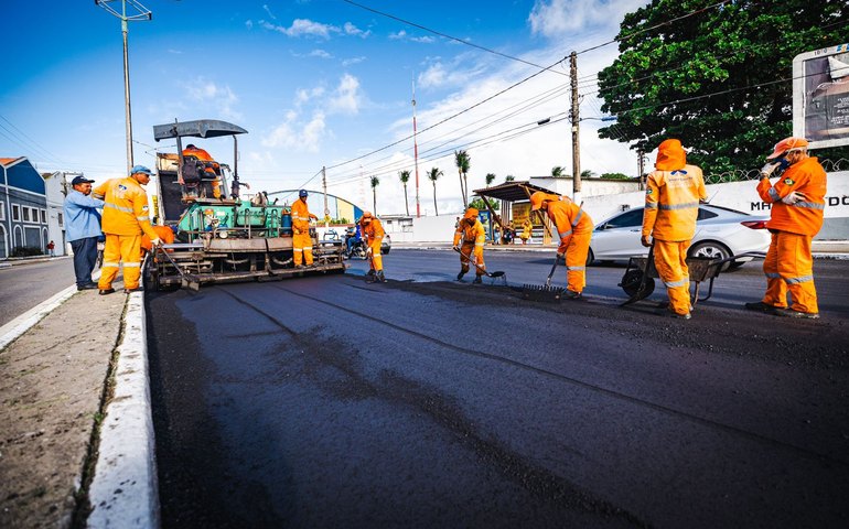 Prefeitura intensifica requalificação de principais corredores de transporte de Maceió