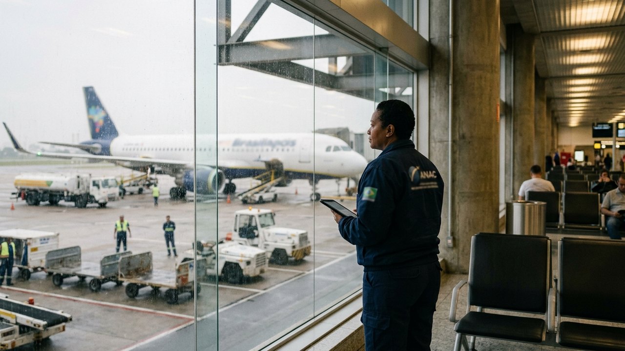 Anac anuncia corte de 40% na fiscalização do setor aéreo após bloqueio de verba