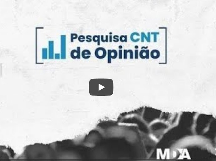 É hoje: CNT/MDA divulga novos números da corrida eleitoral às 11h