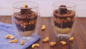 Copinhos de brownie / Foto: Finna
