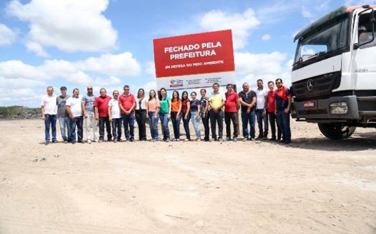 Estado participa do fim do 39º lixão no município de Campo Alegre