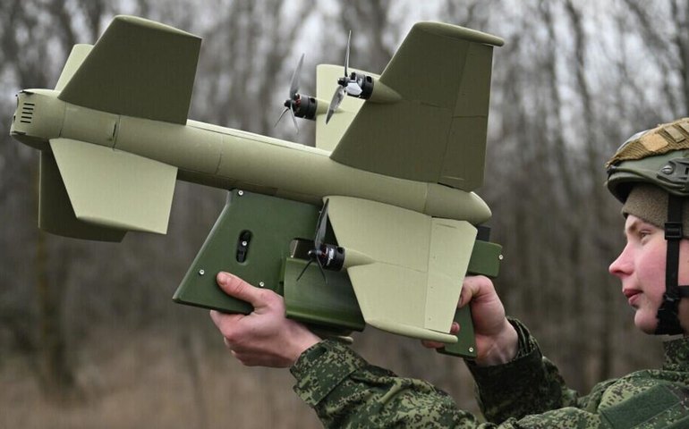 Drone russo com inteligência artificial Yolka ganha espaço no front e atinge até 90% dos alvos