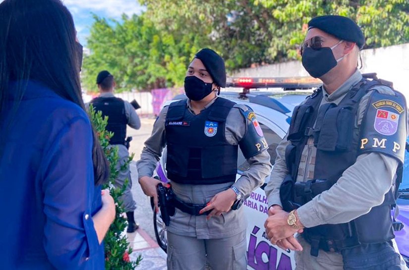 #AgostoLilás - PM já protegeu 1.207 mulheres vítimas de violência em Maceió e Arapiraca