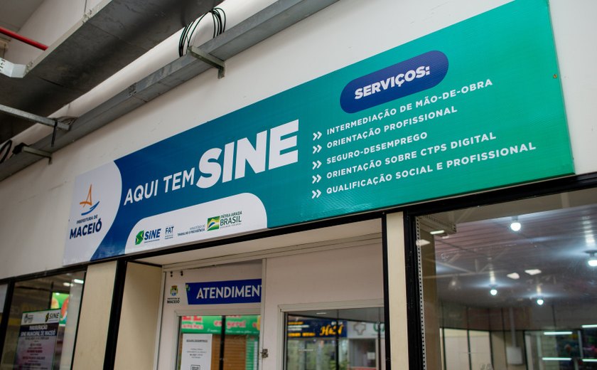 Sine Maceió está com 426 oportunidades de emprego disponíveis